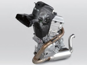 Un monocilíndrico de Honda