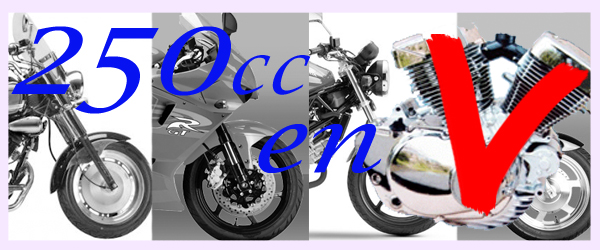 Motos de 250cc V twin Para el carnet A2