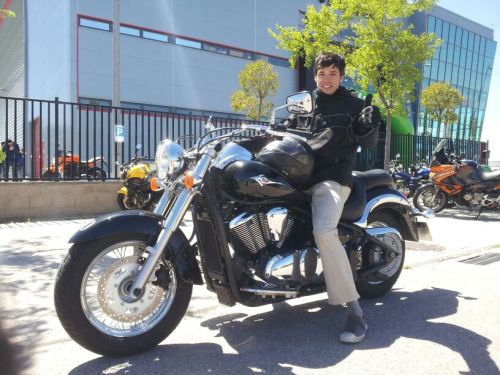 Llegada con la VN900