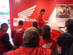 Hiperinteresante sesión sobre la gama 35kw de Honda para el A2