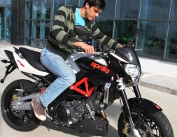 Prueba Aprilia Shiver 