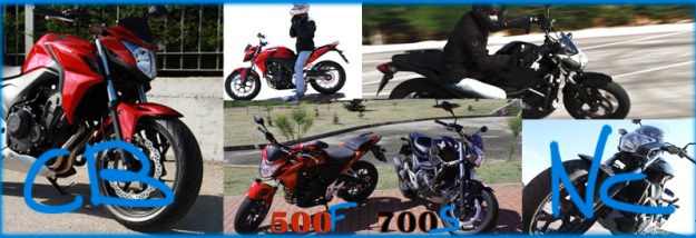 Comparativa Honda NC 700 S vs CB 500 F Portada