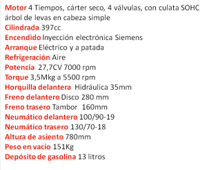 Ficha técnica Mash 500