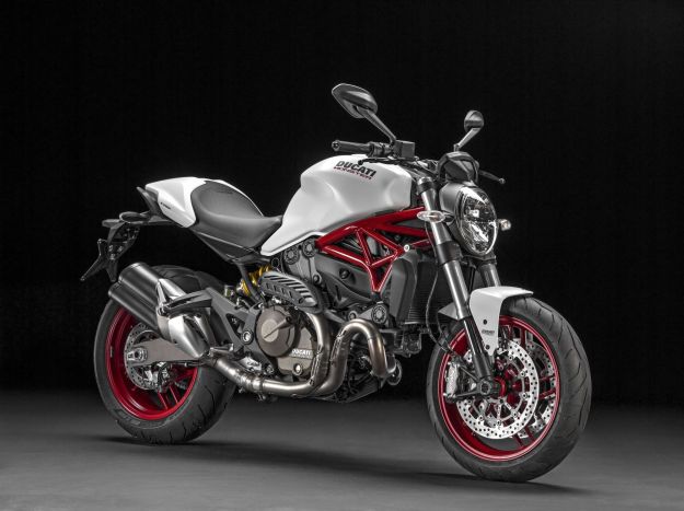 Ducati Monster 821 Blanca