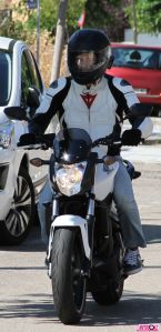 Circulando con la NC 750