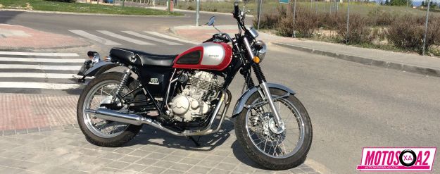 Moto Mash 500 Prueba carnet A2