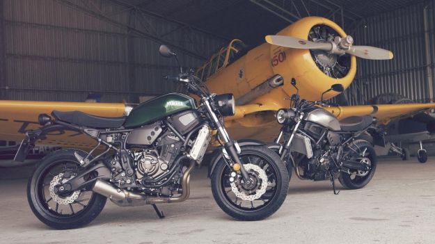 MT-07 no, XSR700, una moto clásica y tecnológica. 