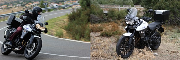 Prueba Triumph 800 carnet A2