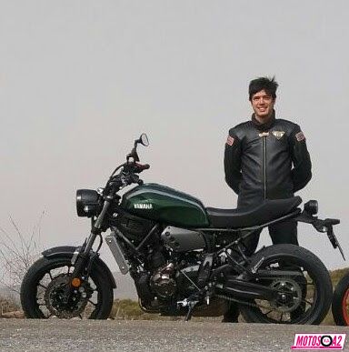 Contento con la Yamaha XSR700