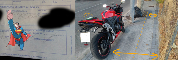 multa-de-moto-en-acera
