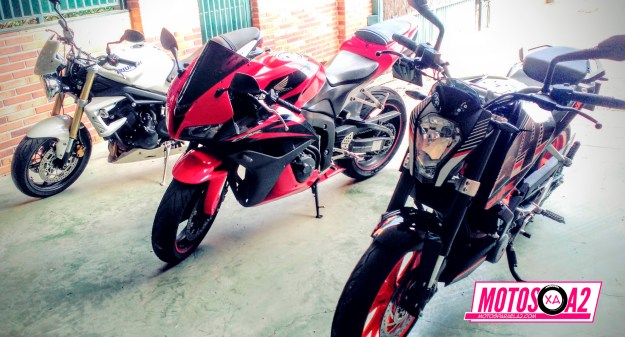 Mi becerra con las motos A2eras de dos grandes amigos moteros